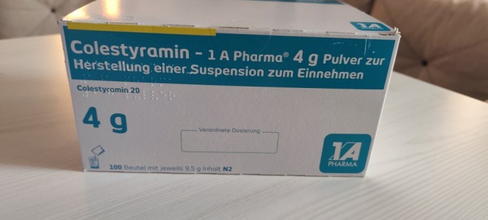 Colestiramina 50 plicuri