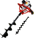 Cumpara ieftin Motoburghiu de pamant Rotakt MTBG250/805 + Kit burghiu 100 mm si 200 mm si cuplaj elastic