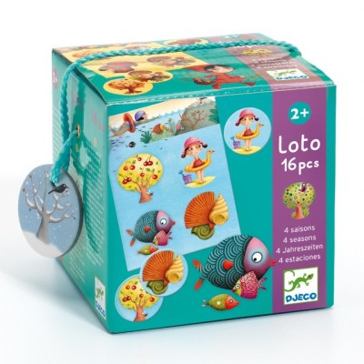 Joc Loto cu anotimpuri, Djeco foto