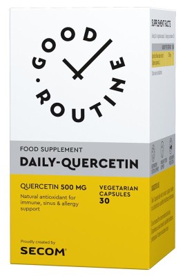 Supliment Alimentar Daily-Quercetin 500 miligrame 30 capsule Secom foto