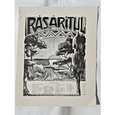Revista Rasaritul, anul XIV, nr.11-12/1932