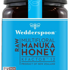 Miere de Manuka KFactor 12 RAW Wedderspoon 500gr