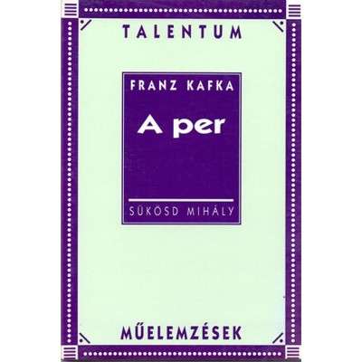 A per - Talentum Műelemz&amp;eacute;sek - S&amp;uuml;k&amp;ouml;sd Mih&amp;aacute;ly foto