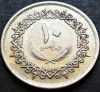 Moneda exotica 10 DIRHAM - LIBIA, anul 1975 * cod 1179, Africa