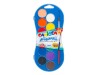 Acuarele Carioca, 12 culori, Set cu pensula inclusa, Diametru 30 mm, Recomandat prescolari si scoala generala