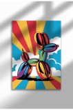 PA-028|Imprimeu pe p&acirc;nză Pop Art &ndash; Ilustrație retro nonconformistă, decor de perete vibrant inspirat din desene animate, poster funky | A4 (21 x 29.7