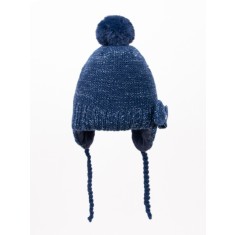 Căciulă de iarnă pentru copii Yo Club, bleumarin, legată (Marime Disponibila: