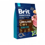 Brit Sensitive, hrana uscata pentru caini, Miel, 3 kg
