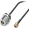 Cablu RF SMA-N negru