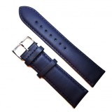 Curea Ceas Fleurus France &ndash; Piele Naturală Bleumarin (18mm - 24mm)