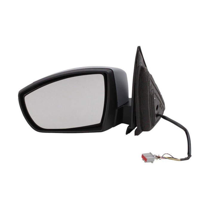Oglinda exterioara Ford Galaxy (Wa6 2006-2015 Exceptie Ghia, Stanga, Crom, electrica, Cu incalzire, carcasa prevopsita, grunduita, Asferica, 2x6pini,