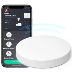 Buton Inteligent Programabil, Baterie, 3 Scenarii Tuya, Zigbee, Alb @SmartWIZ smw112