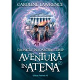 Cronicile intoarcerii in timp Vol.2: Aventura in Atena - Caroline Lawrence (Paralela 45), Fictiune, Romana, ISBN 9789734734351, Coperta Brosata