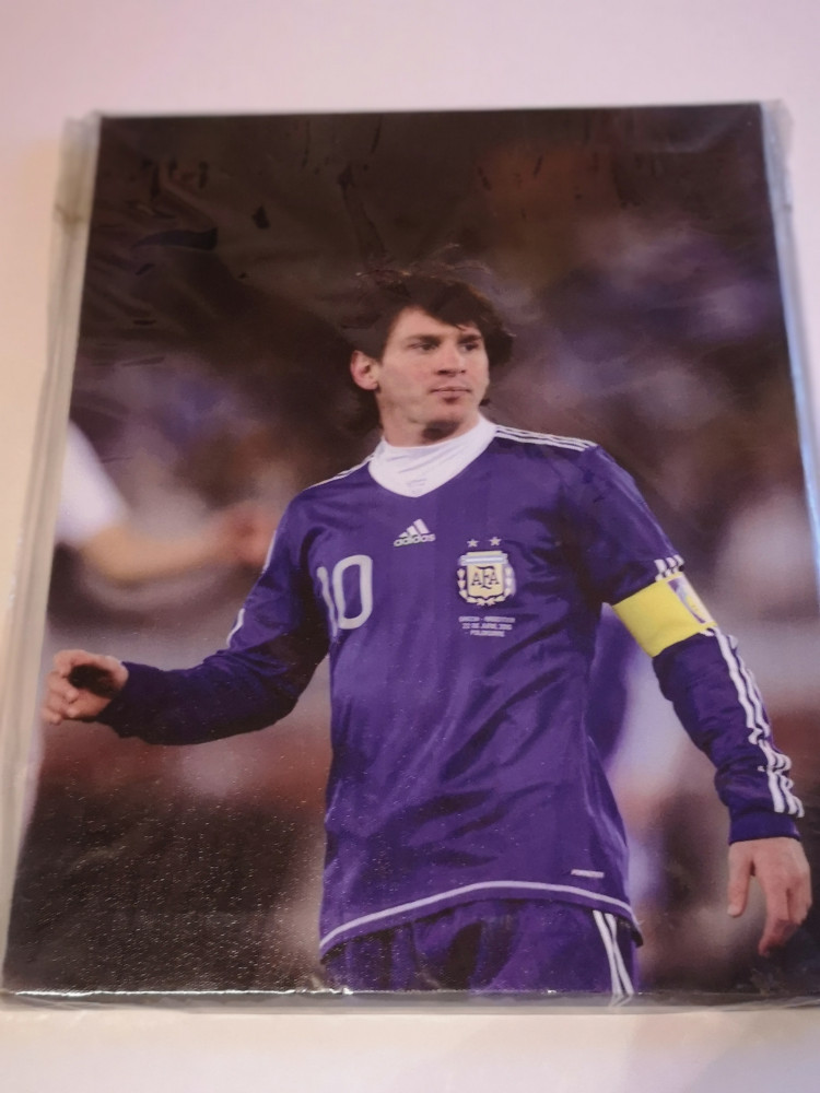 Tablou canvas (nou) - fotbal - jucatorul LIONEL MESSI  (Argentina,Barcelona,PSG) | Okazii.ro
