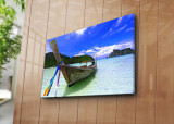 Cumpara ieftin Tablou decorativ canvas Horizon, 237HRZ4217, Multicolor