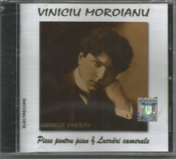 (C)CD sigilat-VINCIU MOROIANU-GEORGE ENESCU-Piese pentru pian si lucraricamerale