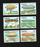 liberia baloane mnh