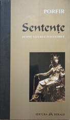SENTENTE. DESPRE NATURILE INTELIGIBILE-PORFIR-226825