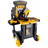 Banc de lucru portbail pentru copii, cu scule si unelte pentru mecanic, 3 in 1 Household NewTrend