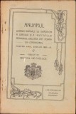 C1031 Anuarul Școalei normale de &icirc;nvățători a statului și a Institutului pedagogic diecezan ort rom din Caransebeș pe anul 1920-1921 de Ilie Orzescu
