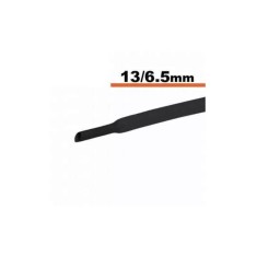 Tub termocontractibil negru 13mm/ 6.5mm 0.5m