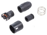 Conector Circular HR30 Push-Pull Mufă 3 PIN Aurit