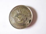 Marea Britanie medalie comemorativă:75 ani de la Bătălia Angliei-Sir Robert Watson-Watt 1940-2015,diam:36 mm