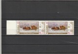 ROMANIA 1970 LP 749 ZIUA MARCII POSTALE ROMANESTI PERECHE ORIZONTALA MNH