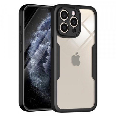 Husa pentru Apple iPhone 11 Pro Max, Techsuit, ColorVerse 360, Neagra foto