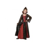 Costum carnaval Gothic Vampire pentru fete, marime 110/120 cm ( 5-6 ani)