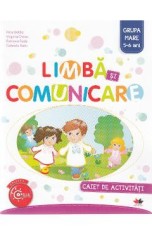 Limba si comunicare 5-6 ani. Grupa mare - Caiet - Nina Beldie, Virginia Chirac