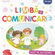 Limba si comunicare 5-6 ani. Grupa mare - Caiet - Nina Beldie, Virginia Chirac