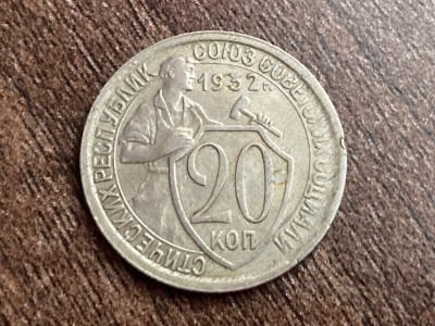 C50 - Moneda foarte veche - 20 copeici - fosta URSS - 1932 foto