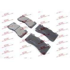 Placute frana Ford Mustang Convertible, Mustang Coupe, 2.3 EcoBoost, 5.0 V8, 5.0 V8 Bullitt, punte fata, cu indicator uzura acustic, SRLine