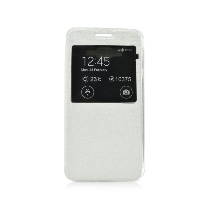 Husa ALLVIEW A5 Quad Plus - DNG Window TSS, Alb