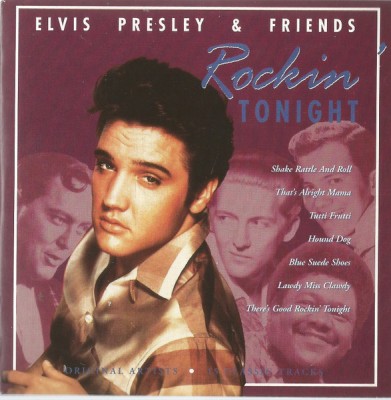 CD Various &amp;ndash; Elvis Presley &amp;amp; Friends Rockin&amp;#039; Tonight (G+) foto