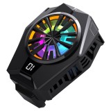 Cooler cu suport telefon CL8, RGB, LED