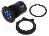 Conector {{Tip conector}}, versiune USB 3.0, {{Orientare spa&amp;#355;iala}}, ONPOW - USB-10-BK