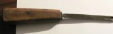 CY - Dalta (de scobit) foarte veche deosebita maner lemn / L: 31,50 cm / patina, Scule si unelte