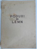 PODURI DE LEMN.,MANUAL PENTRU SCOLILE MEDII TEHNICE DE DRUMURI SI PODURI