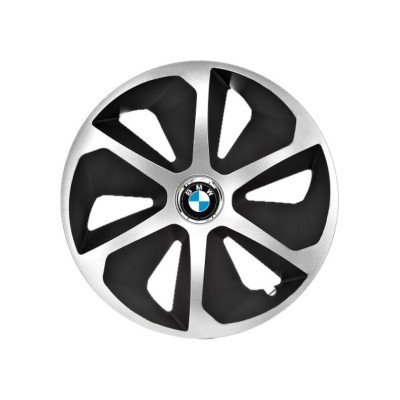 Set 4 capace roti Roco Gri-Negru R14 Compatibil Cu BMW foto