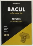 BACUL PE INTELESUL TAU , ISTORIE , MATERIE STRUCTURATA , TEORIE , EXPLICATII , SCHEME , EXEMPLE 2025 , 2024