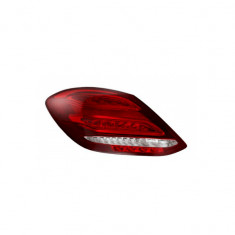 Stop spate lampa Mercedes Clasa C (W205), 01.2014-, spate, Stanga, SEDAN, fara &#39;Mercedes Benz&#39; inscription; cu lampa ceata; LED+PY21W+W16W; f