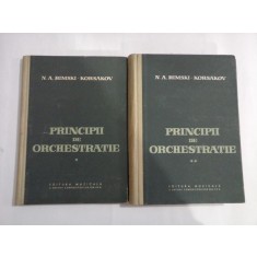 PRINCIPII DE ORCHESTRATIE - N. A. RIMSKI - KORSAKOV - 2 volume