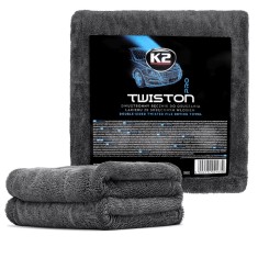Prosop de uscare auto cu fir răsucit față-verso K2 TWISTON PRO 60 x 90 cm