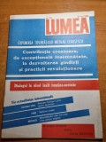 Revista lumea 12 mai 1988-expunerea lui ceausescu