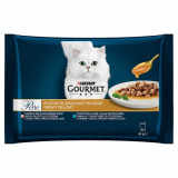 Cumpara ieftin Plic Gourment Perle Gravy Delight 4x85 g, Pastrav Ton, Purina