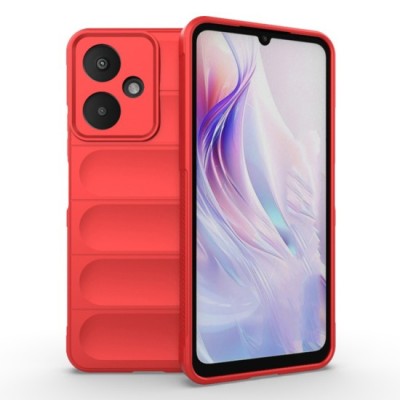 Husa pentru Xiaomi Redmi 13C 5G / Poco M6 - Techsuit Magic Shield - Red foto