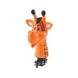 Sonerie bicicleta copii, GIRAFFE Clema 22.2mm, plastic/cauciuc, greutate 62g, ARV-0605, Oem