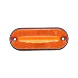 Lampa laterala LED galbena 120 mm 12-24V pentru remorci Breckner Germany